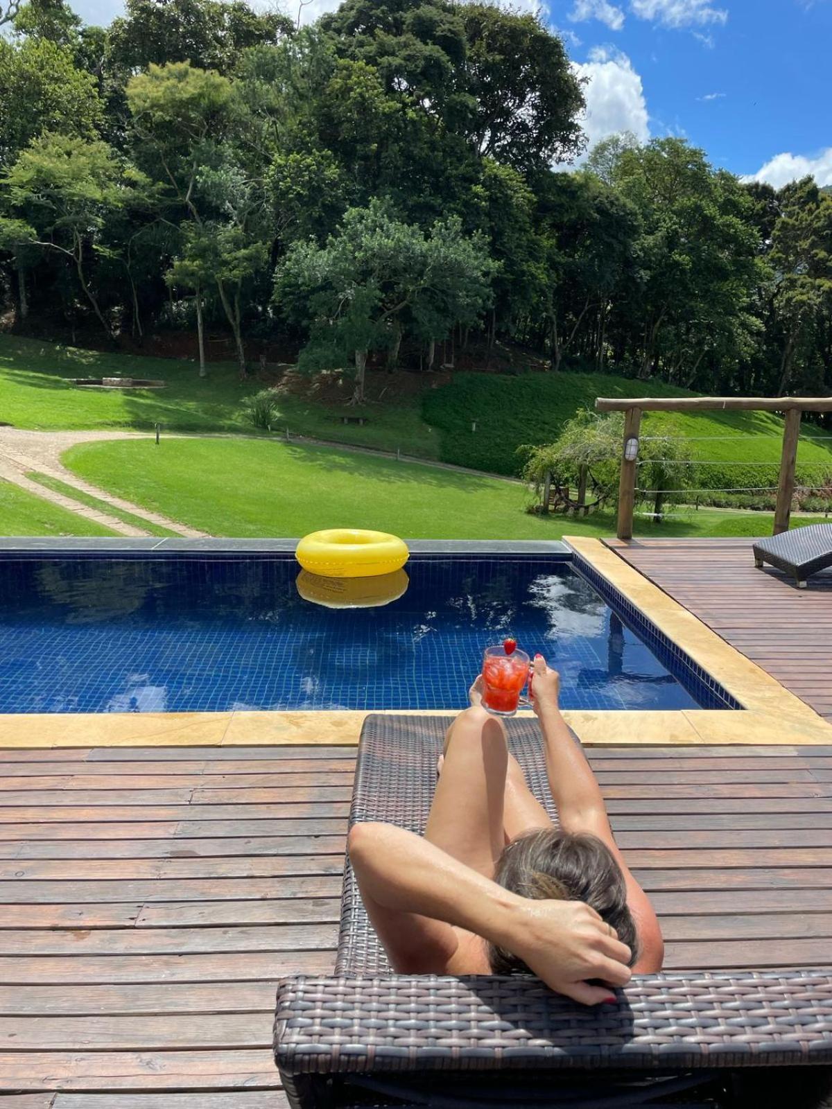 Pousada Caminho Da Mata São Bento do Sapucaí Exterior foto